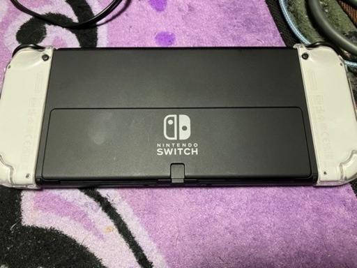 ［受渡者仮決定・箱説なし・早く引き取りに来てくれる方優先］ニンテンドーSwitch有機ELモデル　ホワイト