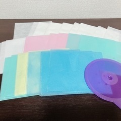 CD/DVD収納ケース　保存用袋　ポストカードファイルの画像