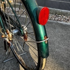 ギア付きノーパンクタイヤ自転車/アサヒサイクルの画像