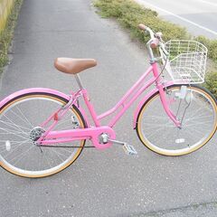 小学生サイズ　24インチ　自転車　やや傷あり