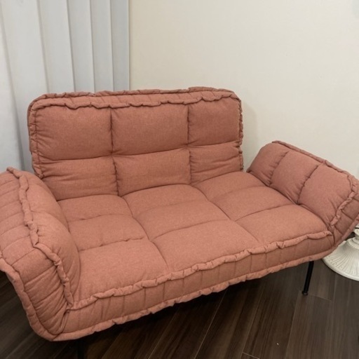 【美品】フランフラン Francfranc リクライニングソファ ピンク