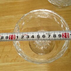 ガラス製品５個セットの画像