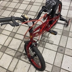 補助輪付自転車【マックイーン】の画像
