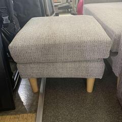 ジュスト オットマン付きカバーリングソファ 2人掛けの画像