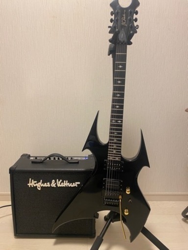 B.C.Rich BEAST＋HUGHES&KETTNER Edition Blue 30-R