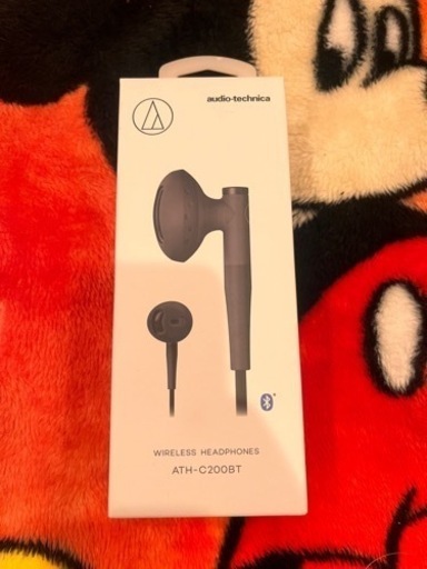 Bluetooth ワイヤレスイヤホン　Audio-Technica ATH-C200BT