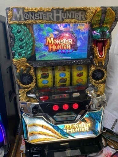 パチスロモンスターハンター月下雷鳴の実機