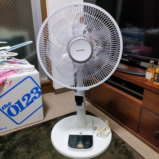 【美品】アイリスオーヤマ リモコン式 扇風機 2019年製