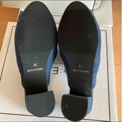 デニムサンダル　サボサンダルの画像