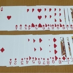 塩化ビニール製 トランプ ①ケース傷あり 柄違いも掲載してます。の画像