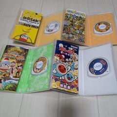 値下げ中　PSP本体とゲームソフト4本セットの画像