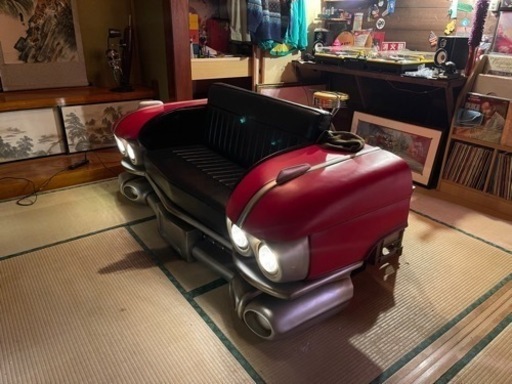 存在感抜群!! 59キャデラック アメ車 ソファ 