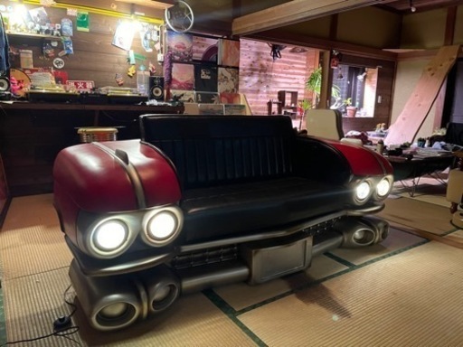 存在感抜群!! 59キャデラック アメ車 ソファ