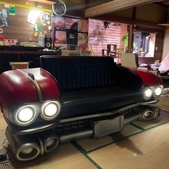 存在感抜群!! 59キャデラック アメ車 ソファ 