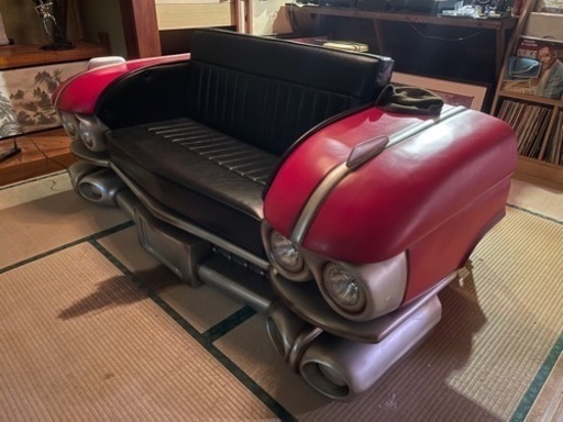 存在感抜群!! 59キャデラック アメ車 ソファ 