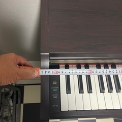 YAMAHA 電子ピアノ　椅子付きの画像