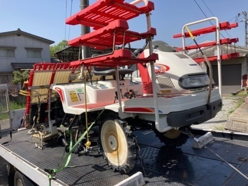 【売約済】実働 田植え機 ヤンマー RR5 5条植 ロータリー式 広島発