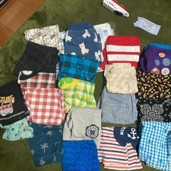 夏服ズボン男児90センチの画像
