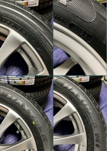 「商談中」㉜155/65R14 新品タイヤ4本と中古ホイールとナット付き