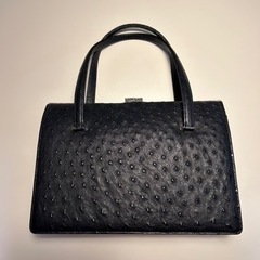オーストリッチ　ハンドバッグの画像