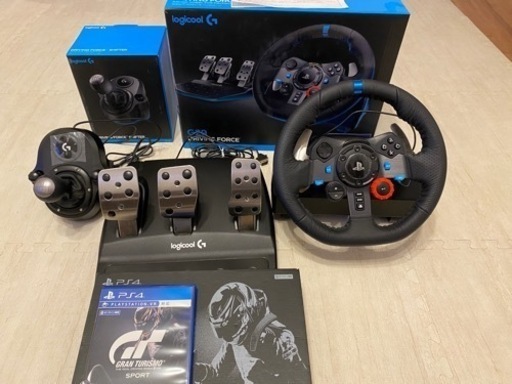 【超美品】logicool G29 ドライビングフォース　シフター付き　ソフトセット