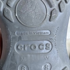 クロックス　CROCS サンダル　サイズM6 W8 24.0cm相当※説明文お読みください。の画像