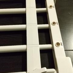 伸縮収納棚 つっぱり式 中古の画像