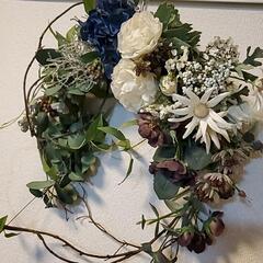 フラワーアート(造花)　虫花風で購入品の画像