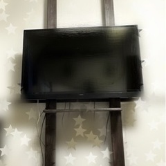 (商談中)テレビ　43インチ　Maxzen 壁掛け【5月末まで】