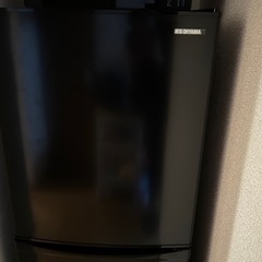 冷蔵庫 IRIS OHYAMA 説明書付の画像