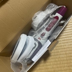 スチームアイロン(スチームブラッシャー)新品の画像