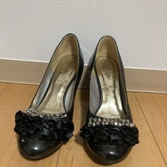 黒ハイヒール（正装用）