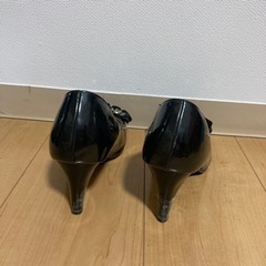 黒ハイヒール（正装用）の画像