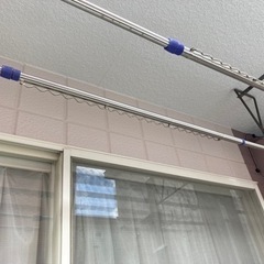 美品　物干し竿　2本の画像
