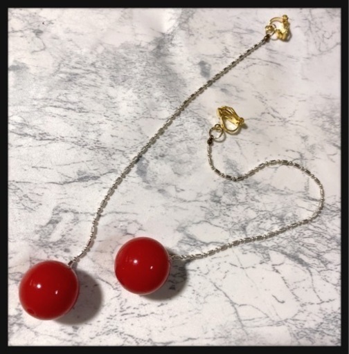 ご購入者様決定꒰未使用꒱ロング イヤリング ファンシー 夢可愛い 花京院典明