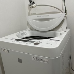 洗濯機　単身用