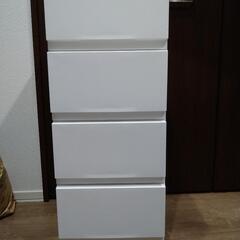ニトリ　チェスト　4段　キャスター付　未使用品