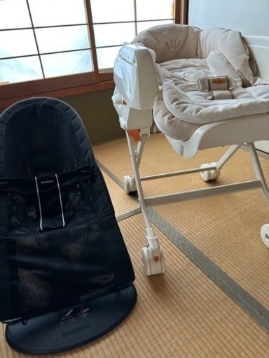 赤ちゃん用品ナチュープレイマット、ハイローチェアなど多数