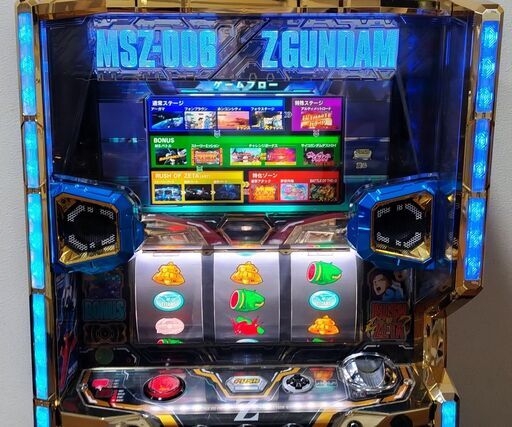 【パチスロ実機】ビスティ★パチスロ 機動戦士Zガンダム【コイン不要機付】