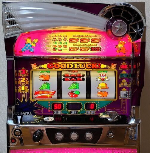 【パチスロ実機】北電子★スーパーミラクルジャグラー【コイン不要機付】