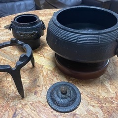 南部鉄器！縁起ものの画像