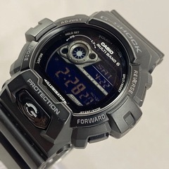 CASIO G-SHOCK ジーショック タフソーラー GW−8900A 反転液晶 黒文字盤 ブラックベゼル