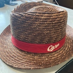 決まりました！カープ帽子の画像