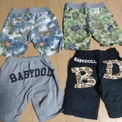 子供ハーフパンツの画像