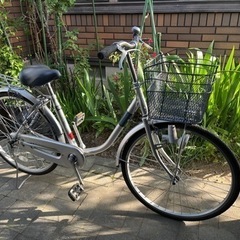 24インチ　無段変速　自転車