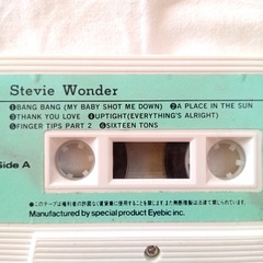 スティービーワンダー　Stevie Wonder　60〜70年代　ベスト　カセットテープ　レアの画像