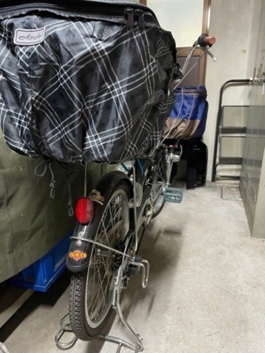 6段変速付き折り畳み自転車　防犯登録抹消済み