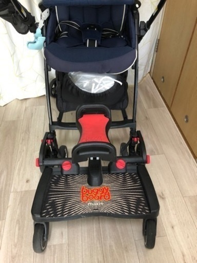 ベビーカーとベビーステップ