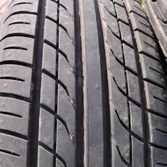 165/70R14 夏タイヤ・ホイール 4本セット（14×4.5J PCD100）の画像