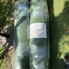 新品　人工芝　1m×5m  が２本